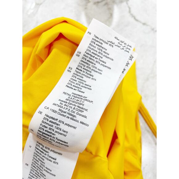 Sandro Honolulu One Shoulder One Piece Swimsuit Sz 2 - Picture 4 of 11